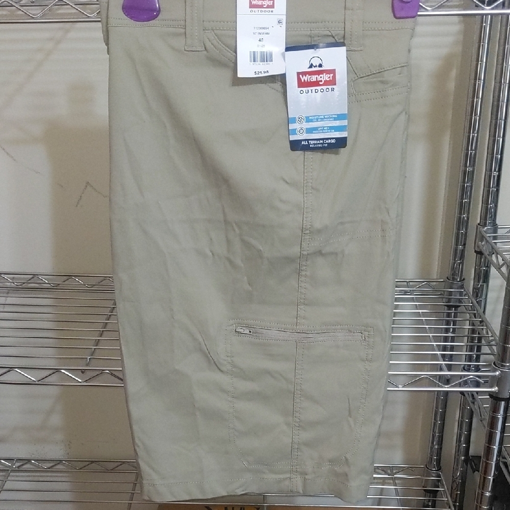 Wrangler Men's Khaki Cargo Pants